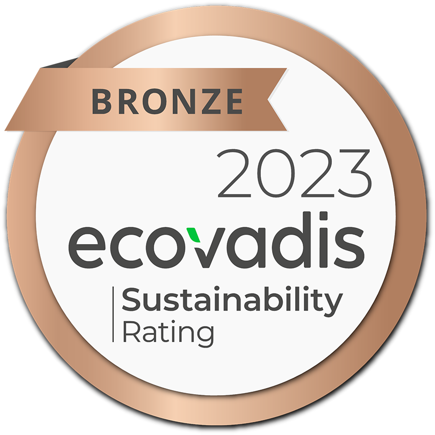 SAN RUBBER décroche fièrement le label Bronze d’ECOVADIS pour ses performances durables